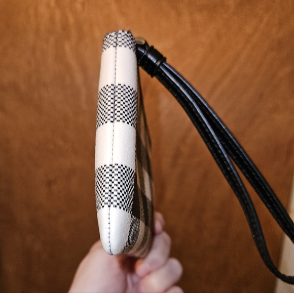 Coach Checkered Wristlet - Picture 12 of 16